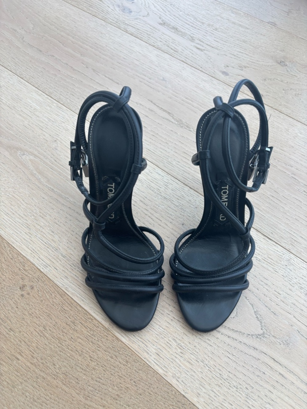 Tom Ford Black Women's Heels Size 37 - Picture 3 of 15